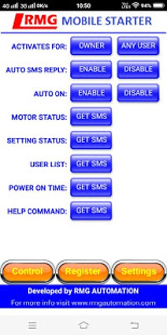 Imagen 2 para RMG MOBILE MOTOR STARTER