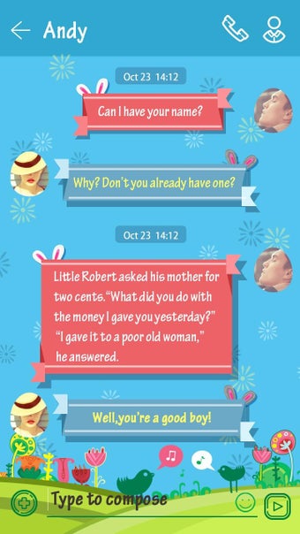 Imagen 0 para GO SMS PRO EASTER THEME