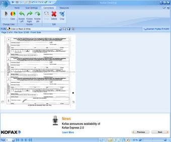 Image 0 for Kofax Desktop