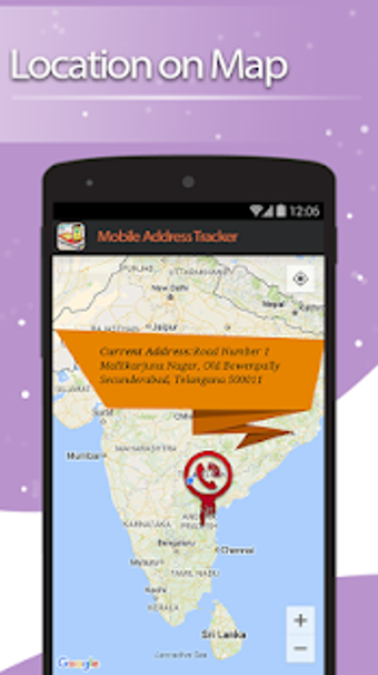Image 0 for Live Mobile address track…