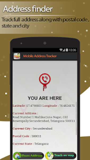 Imagen 0 para Live Mobile address track…