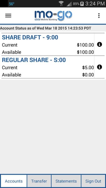 Imagen 1 para LCCU Mobile Banking