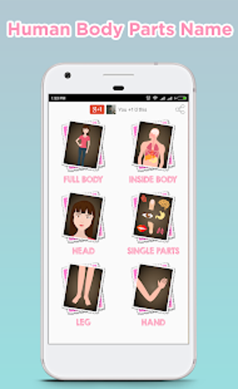Image 2 for Human Body Parts Name