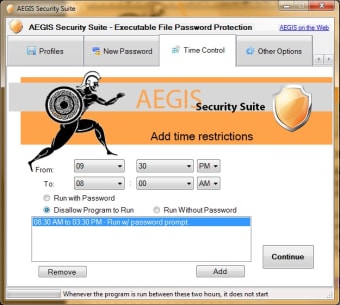 Image 5 for AEGIS Password Protection