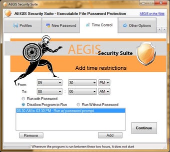 Image 2 for AEGIS Password Protection