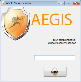 Image 5 for AEGIS Password Protection