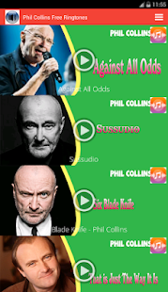 Image 1 for Phil Collins Free Rington…