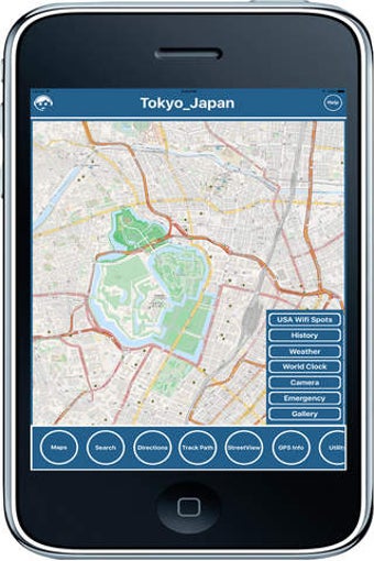 Image 0 for Tokyo Japan - OfflineMap …