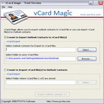 Image 0 for vCard Magic