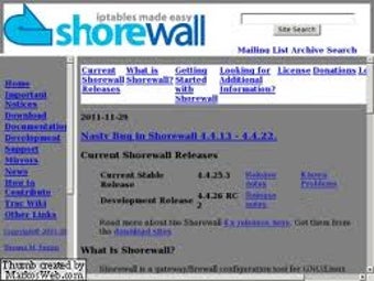 Imagen 1 para Shorewall for Linux