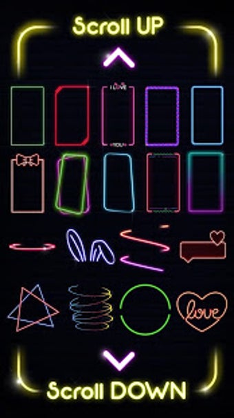 Imagen 2 para Neon Photo Frame  Light E…