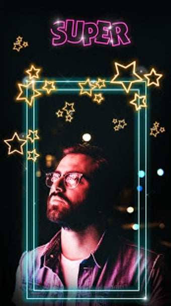Imagen 3 para Neon Photo Frame  Light E…