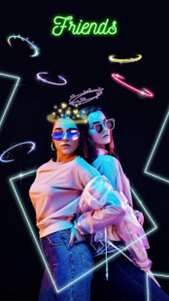 Imagen 1 para Neon Photo Frame  Light E…
