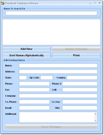 Image 0 for Phonebook Database Softwa…
