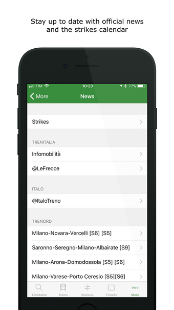 Image 2 for Train Timetables in Italy