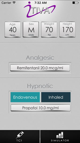 Image 0 for iTIVA Anesthesia