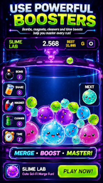Imagen 0 para Goo Lab: Merge Slimes