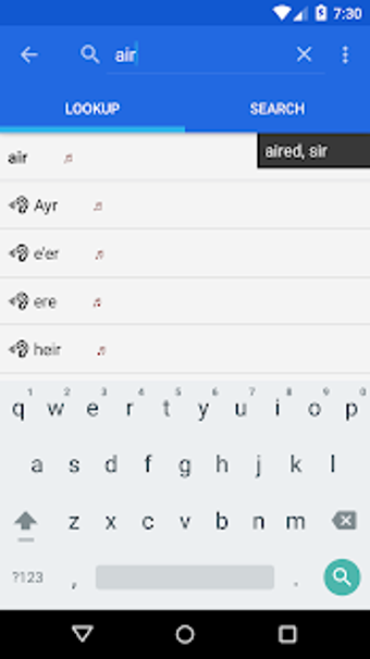 Image 2 for WordWeb Audio Dictionary