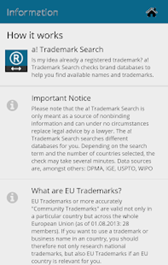 Image 0 for a! Trademark Search