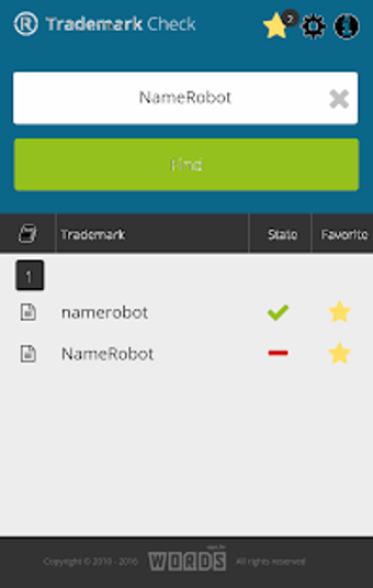 Image 2 for a! Trademark Search