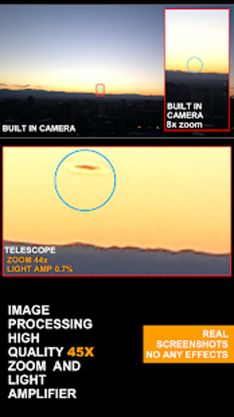 Imagen 2 para Telescope 45x HQ Img.Proc…