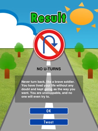 Image 0 for Road Sign Personality Tes…