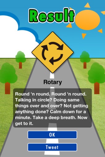Image 3 for Road Sign Personality Tes…