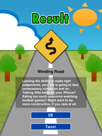 Image 4 for Road Sign Personality Tes…