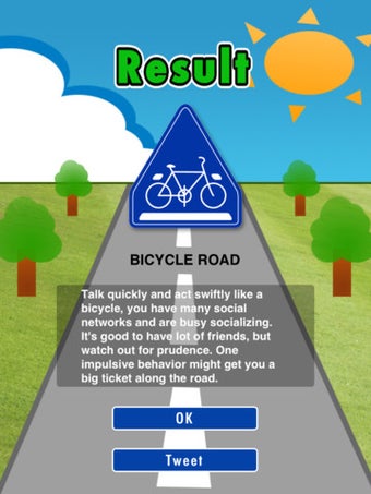 Image 2 for Road Sign Personality Tes…