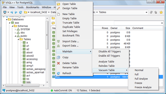 Imagen 4 para VSQL++ for PostgreSQL