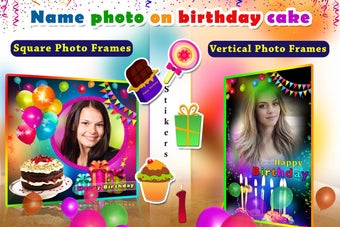 Imagen 0 para Name Photo on birthday ca…