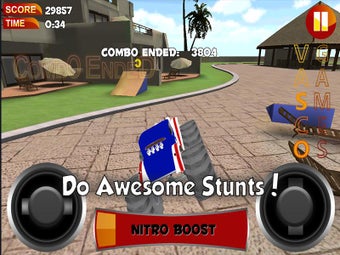 Imagen 2 para RC Monster Truck Stunts 3…
