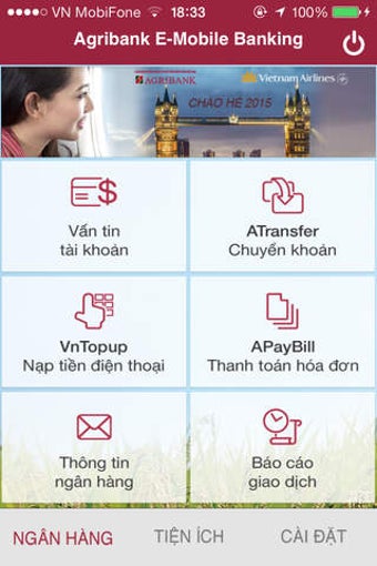 Image 0 for Agribank E-Mobile Banking