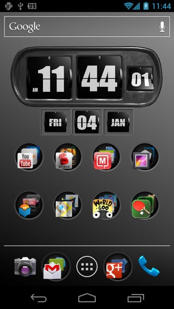 Imagen 1 para 3D Animated Flip Clock PR…