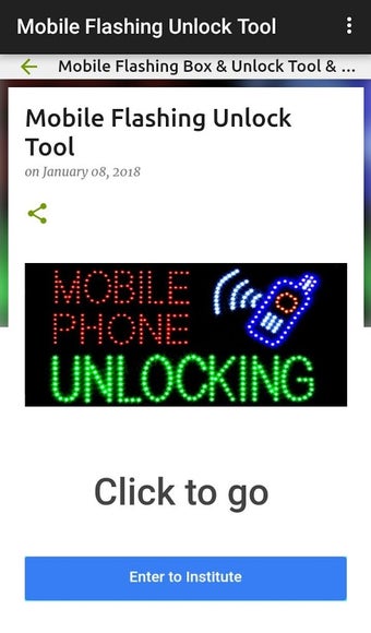 Image 0 for Mobile Flashing Unlock To…