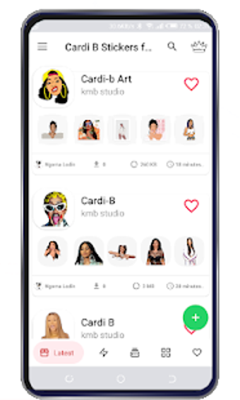 Imagen 0 para Cardi B Stickers for What…