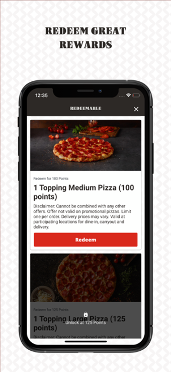 Imagen 1 para Round Table Pizza Rewards