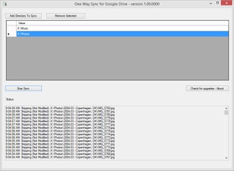 Imagen 0 para One Way Sync For Google D…