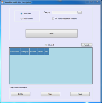 Imagen 0 para File And Folder Descripti…