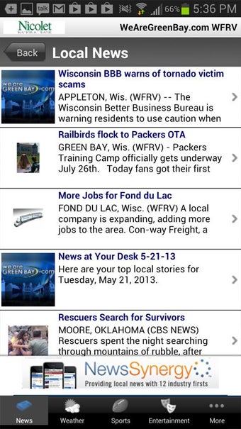 Image 1 for WFRV Local5 News WeAreGre…