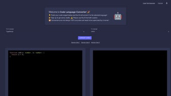 Imagen 0 para Code Language Converter