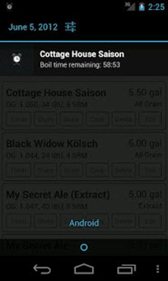 Imagen 3 para BrewR - Beer Recipe Manag…