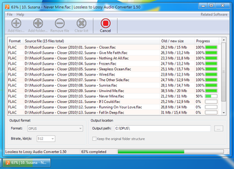 Imagen 0 para Lossless to Lossy Audio C…