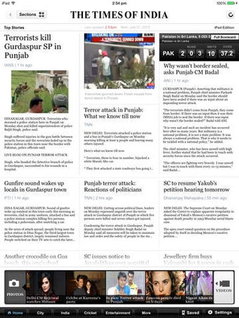 Imagen 0 para The Times of India for iP…