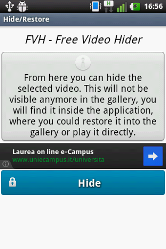 Imagen 1 para FVH - Free Video Hider
