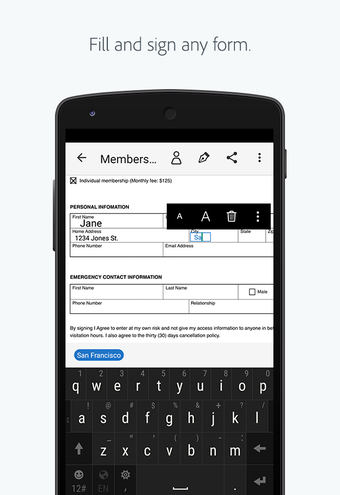 Image 2 for Adobe Fill & Sign: Easy P…