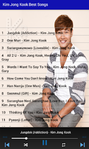Image 2 for Kim Jong Kook Best Songs