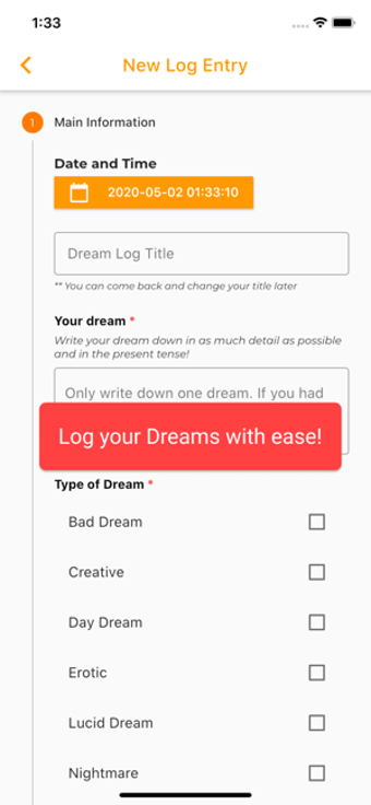 Imagen 1 para Dream Sense Memory