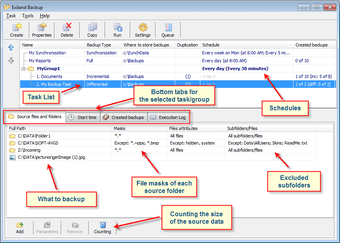 Image 0 for Exiland Backup Free
