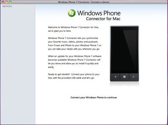 Image 0 for Windows Phone 7 Connector